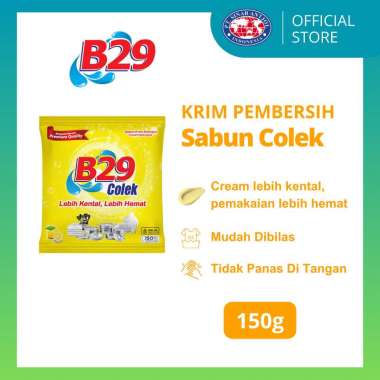 B29 Cream B500 150gr Benzo Power - Sabun Colek Kuning BDG