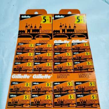 Silet London Bridge Isi 100 Pcs Multicolor