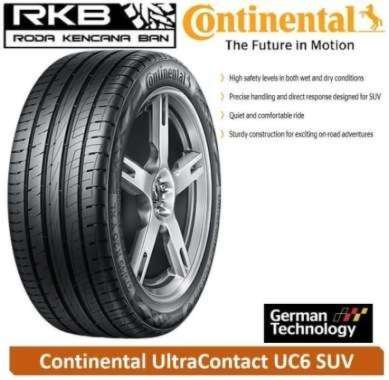 CONTINENTAL UC6 SUV size 225/55 R18 - Ban DELICA ELGRAND