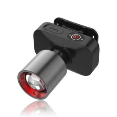 AOKI AK-3686K/ 3685A Profesional Head Lamp Zoom dan Laser Jarak Jauh Cahaya Putih Kuning Super Teran