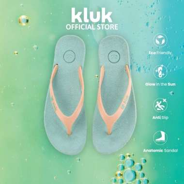 KLUK Sandal Jepit Wanita - Luna Uno Esta Green - Anatomic Premium Sandal 41