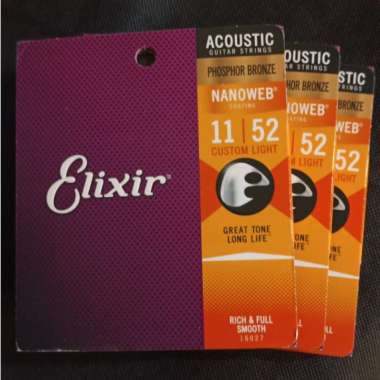 COD Senar Gitar Akustik Elixir 16027 Size 11-52