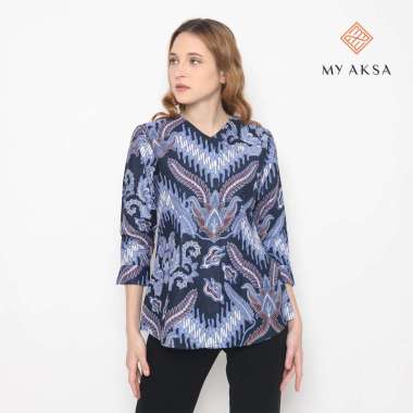 My Aksa Batik Wanita Blouse Rubby L