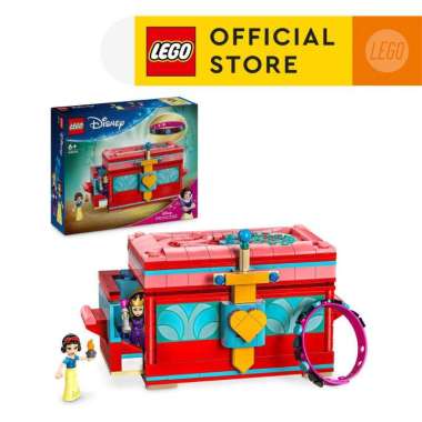 LEGO Disney 43276 Snow White's Jewelry Box (358 Pieces), Building Block, Toys, Bricks