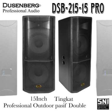 Speaker Pasif DUSENBERG Dobel 15 Inch DSB 215 - 15 Pro, Max 1000 Watt
