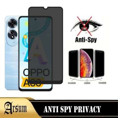 Anti Gores Layar OPPO A60 Ceramic Spy Anti Privacy Terbaru Ponsel OPPO A60