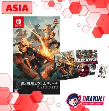 Switch CARDS RPG The Misty Battlefield + Bonus Artbook & Soundtrack