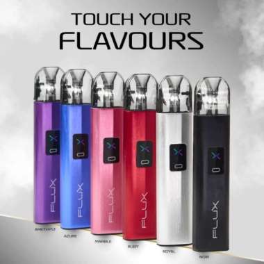 Flux 1000mAh Touch Screen System Pod Kit by Flux Indonesia / Flux Pod Kit AZURE