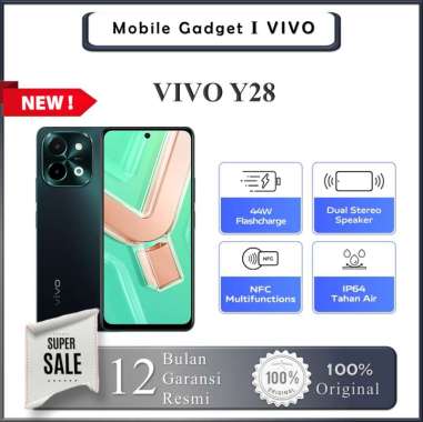VIVO Y28 ( 6GB + 6GB I 128GB ) Garansi Resmi VIVO Indonesia Orange
