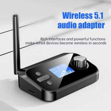 VIKEFON 2in1 Audio Bluetooth 5.1 Receiver Transmitter Wireless 10M