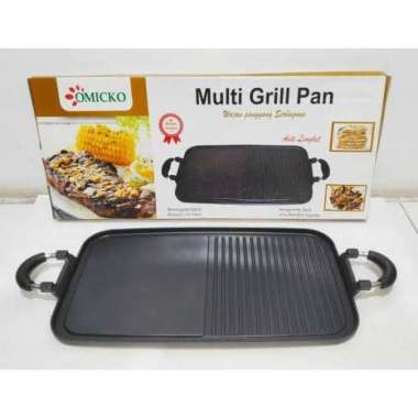 Omicko Multi Grill Pan Atau Wajan Panggang Serbaguna Grill Pan