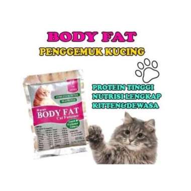 BODY FAT Cat 50gr Penambah Berat Badan Kucing Penggemuk