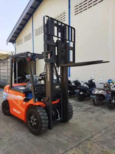 Forklift Listrik Forklift Battery Counter Balance cap 2 Ton Tinggi 3 m merk Noblelift Garansi Resmi