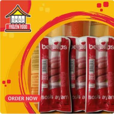 Belfoods Sosis Ayam Isi 3 75gr