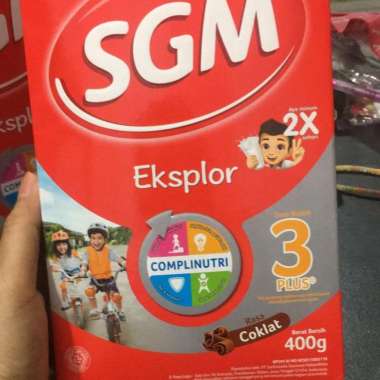 Promo Harga SGM Eksplor 3+ Susu Pertumbuhan Vanila 400 gr - Blibli
