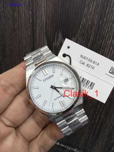 Original 100%!! Citizen NJ0150-81A Automatic Tsuyosa White Dial Garansi Resmi
