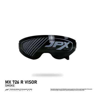 Kaca Helm JPX Visor MX-726R Smoke Non-Coating