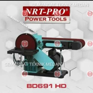 nrt pro BD 691 HD Mesin Amplas Duduk Belt Disc Sander