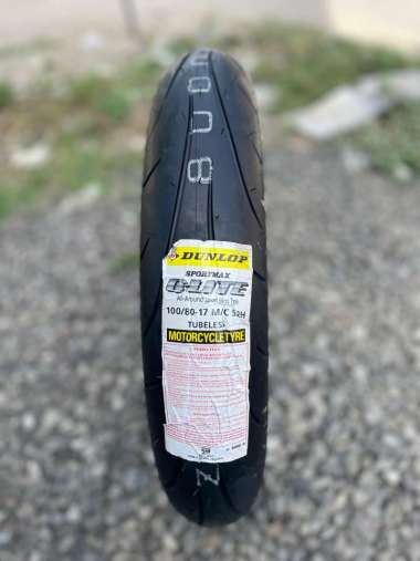 BAN DUNLOP SPORTMAX QLITE 100/80 110/70 120/70 130/70 140/70 150/60 RING 17 R17 R 17 Q-LITE Q LITE S