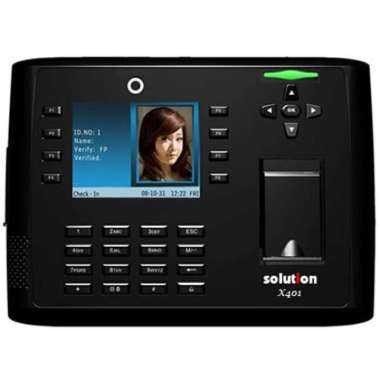 Solution X401 Absensi dan Akses Kontrol Pintu Fingerprint access control acess acces
