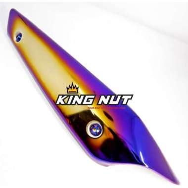Lis Tameng Knalpot Aerox Cover Lis Tameng Knalpot Aerox Probolt Thailand King Nut