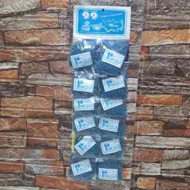 12 Pcs Spons JARING Cuci Piring/Sabut Jaring/Alat Cuci/Perlengkapan Dapur