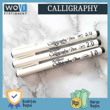 [WOVI STATIONERY] Artline Calligraphy Pen / Calligraphy Pen Artline / Pulpen Kaligrafi Pen Artline /