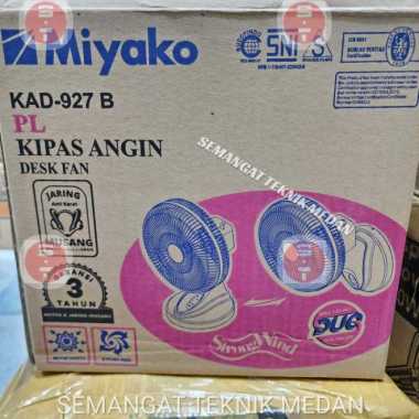 KAD-927 KIPAS ANGIN 2 MODE DINDING DUDUK 9" 9 INCH DESK FAN MIYAKO