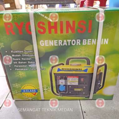 RMA1300F MESIN GENSET GENERATOR LISTRIK 2TAK 2 TAK 750 WATT RYOSHINSI
