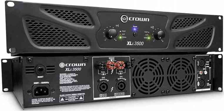 Crown XLi 3500 Power Amplifier XLi3500 Xli-3500 Original