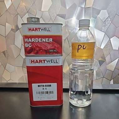 Hartwell Clear Coat + Thinner Medium PU Betta Clear