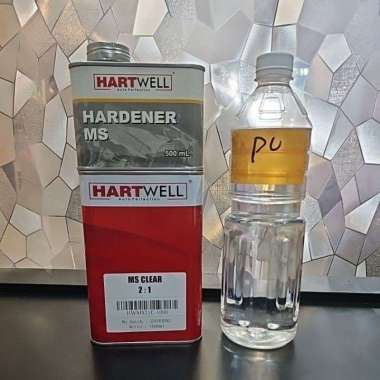 Hartwell Clear Coat + Thinner Medium PU MS Clear