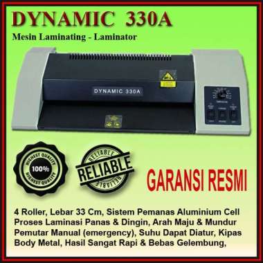 DYNAMIC 330A | Mesin Laminating, Laminator A3 | Official Store