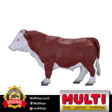 MOJO HEREFORD BULL FIGURE 81073