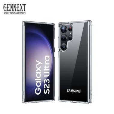 CASING CLEAR CRYSTAL CASE SAMSUNG S23 S23PLUS S23ULTRA PLUS ULTRA SOFT CLEAR CASE SAM S23PLUS