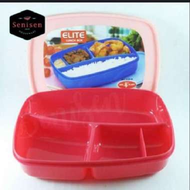 Lunch Box Kotak Makan Nasi Sekat 4 Owl Ompreng Bekal FoodGrade Keeper