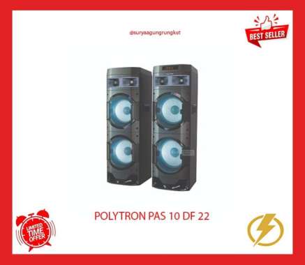 SPEAKER AKTIF POLYTRON 10 INCH - PAS 10 DF 22
