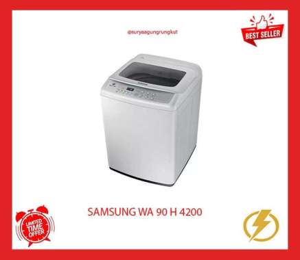 MESIN CUCI 1 TABUNG SAMSUNG 9KG WA - 90H4200