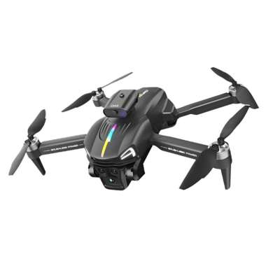 Drone C15S Mini Motor Brushless profesional Pro FPV rintangan udara Accessories Hitam Remote C15S-BT