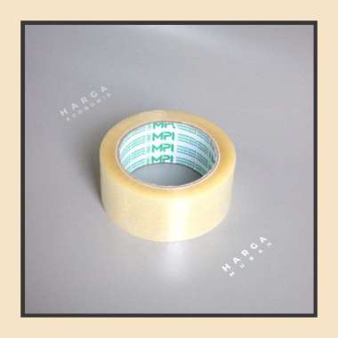 Lakban Bening MPI Ekomonis 45mm x 100 Yard - 45MMX100 YARD COKLAT MPI BENING