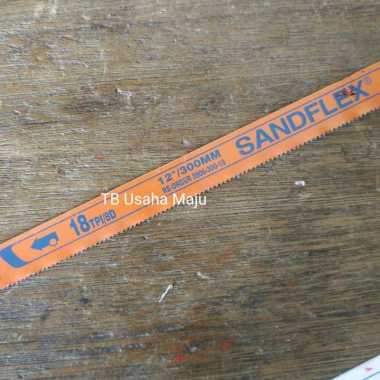 Mata Gergaji Pipa / Besi Import Mata 1 / Mata Satu 18T 12"/300mm Sandflex / Lenox Sandflex - Sweden