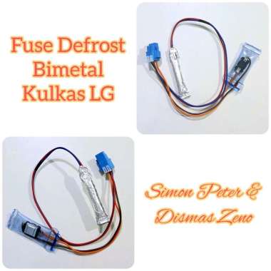 Fuse Defrost Bimetal Kulkas LG Fuse Terpisah