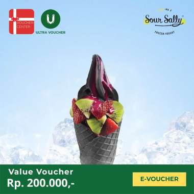 Voucher Digital Sour Sally Rp.200.000 - Voucher Value
