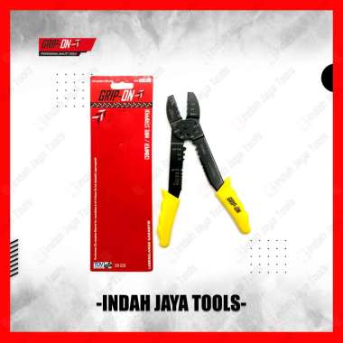 GRIP ON 84-084 Tang Kupas Kabel 9 Inch - Crimping Cutting Stripping Wire Stripper Crimper