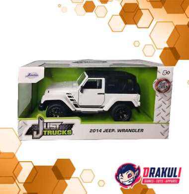 Toys Jada 1:32 Just Trucks 2014 Jeep Wrangler (White)