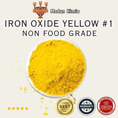 Iron Oxide Yellow Kuning 1 KG Murah Meriah Iron Oxide Warna Kuning Blue