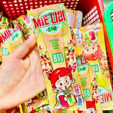 BASRENG PEDAS DAUN JERUK / USUS STIK / MIE LIDI PEDAS / MAKARONI PEDAS CEMINAL SNACK ENAK Mie Lidi B