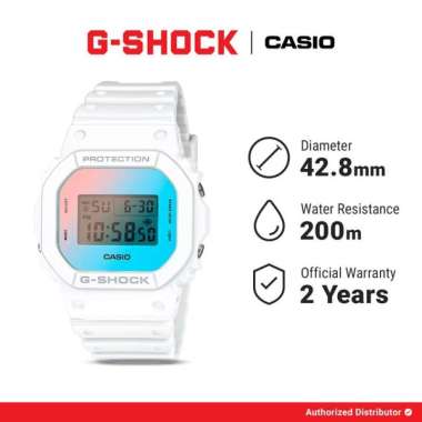 G-Shock DW-5600TL-7DR Beach Time Lapse Series Jam Tangan Digital Resin Band
