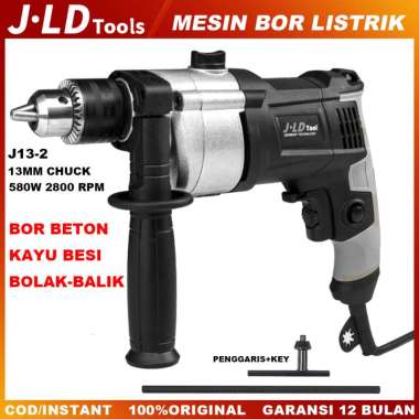 JLD Mesin bor listrik J13-2 13mm Chuck bor listrik Murah listrik alat bor 580W Bor Impact Bor tangan