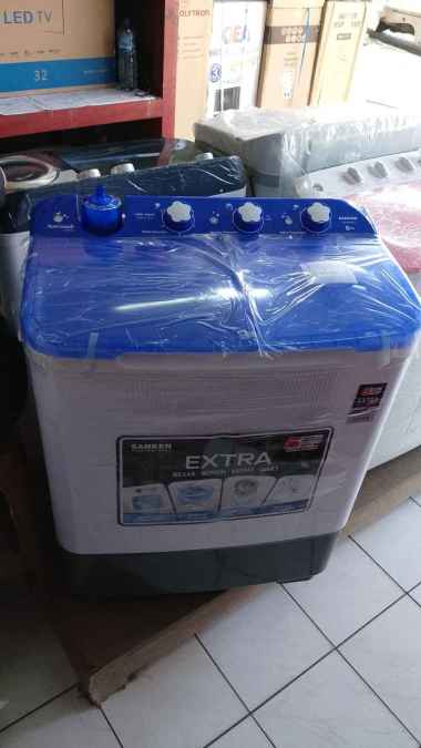 Mesin Cuci Sanken 2 Tabung 8 Kg TW 8870